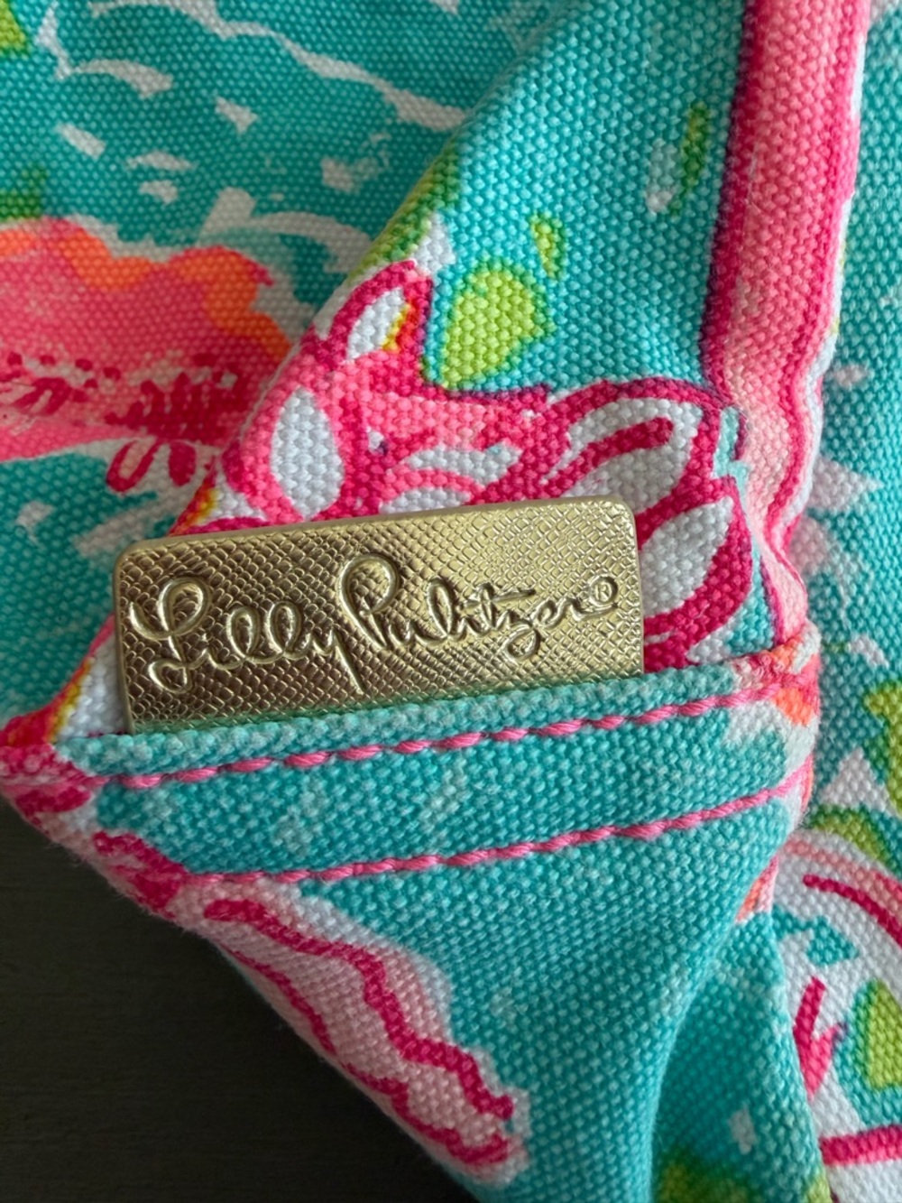 Lilly Pulitzer palm beach tote Cape and Islands 2017. RARE HTF - Picture 4 of 14